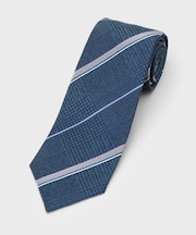 【縁起の良いネクタイ】PNJ番千鳥グレンプレイドネクタイ