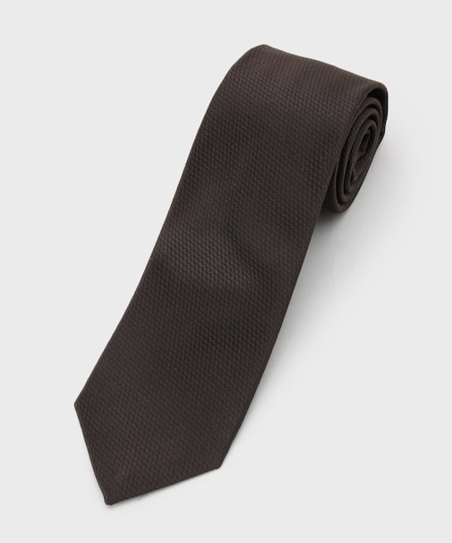 ソフトツイスト バスケットムジネクタイ