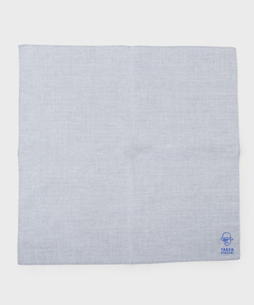 シャンブレーハンカチ