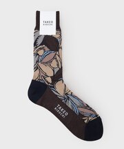 カカオ柄ソックス