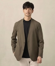 【ON/OFF兼用】ノーカラージャケット