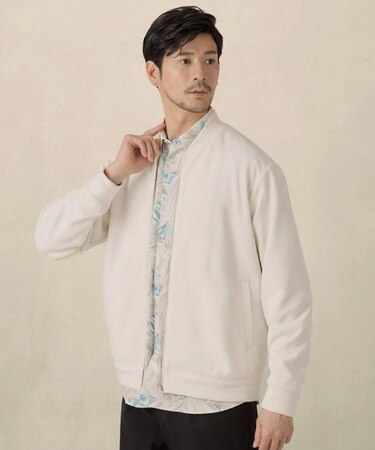 スライドパズル ジャカード ブルゾン