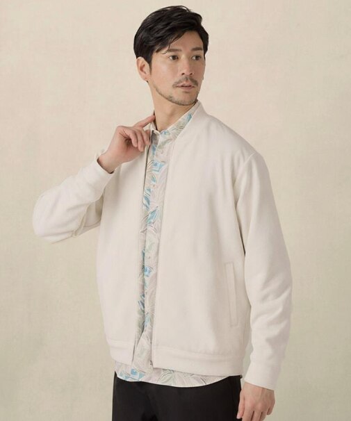 スライドパズル ジャカード ブルゾン