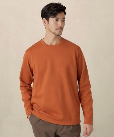 【尾州ファブリック】ジャガードカットソー