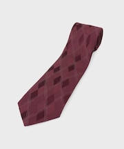 【縁起の良いネクタイ】PNJシャドーアーガイル