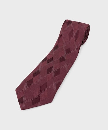 【縁起の良いネクタイ】PNJシャドーアーガイル