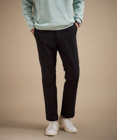 【ON／OFF兼用】サイドゴアウエスト オールシーズン ストレートパンツ