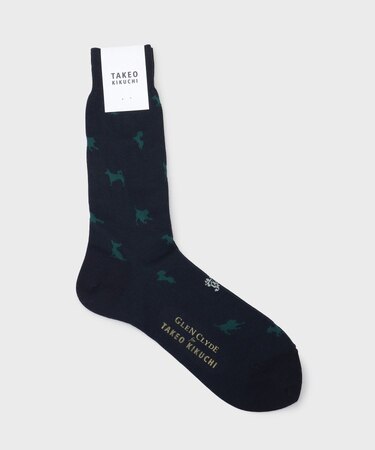 【グレンクライド別注】コーデュラ（R）ドレスソックス