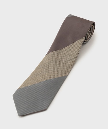 ヴェールシルク トリプルストライプネクタイ