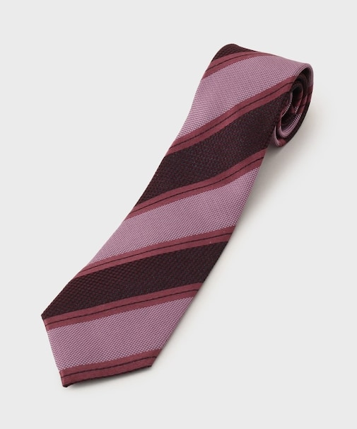 【タンザワシルク】柞蚕ストライプ