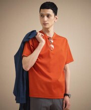 ワンストローク刺繍 半袖 Tシャツ