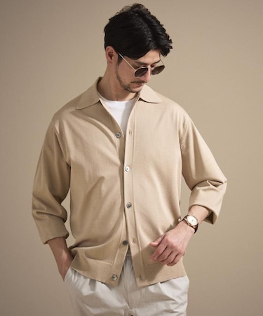 ポロ ニットシャツ カーディガン