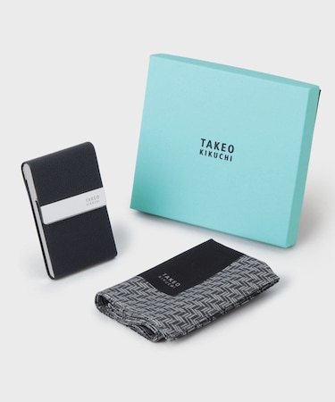 ハンカチ名刺入れセット