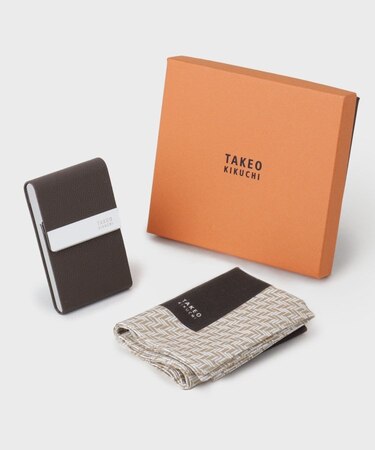 ハンカチ名刺入れセット