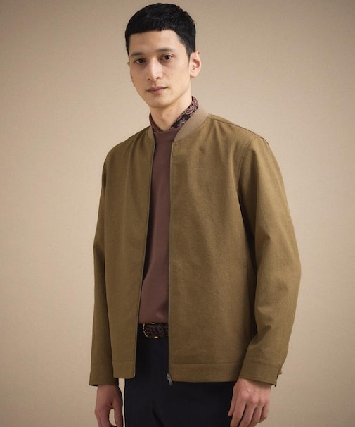 リネンライクカルゼ リブブルゾン