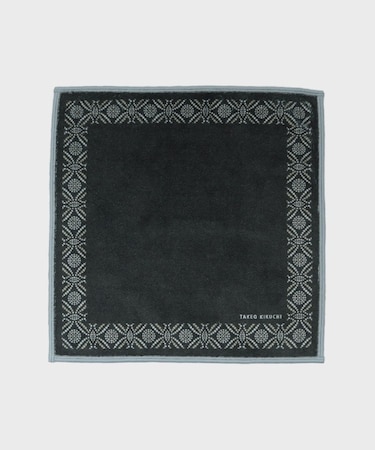 パネル柄プリントフォンカチ