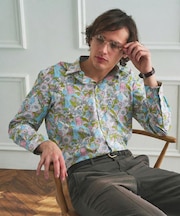 【BOWLER HAT LABEL】ビリケンプリント 長袖シャツ