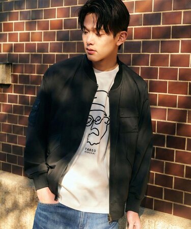 【BOWLER HAT LABEL】撥水 MA－1ブルゾン