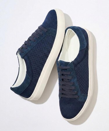 ニットアッパースニーカー