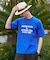 【BOWLER HAT LABEL】アイスクリアコットン バッククロスピストル 半袖Tシャツ