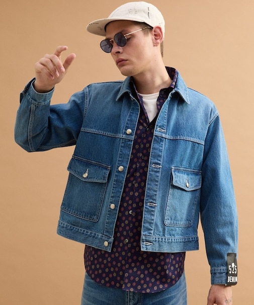 コットンデニムGジャン