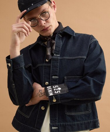 コットンデニムGジャン