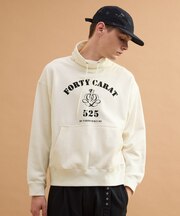 カレッジ風オフタートルジャージ