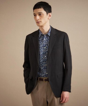 【通気性】トリコットサッカー ジャケット