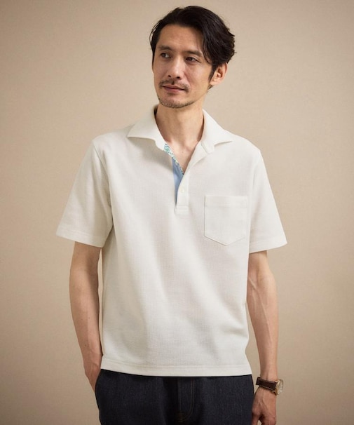 【抗菌防臭】ハニカムメランジ ポロシャツ