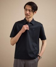 【接触冷感】アイスクリアコットン ワンポイント ポロシャツ