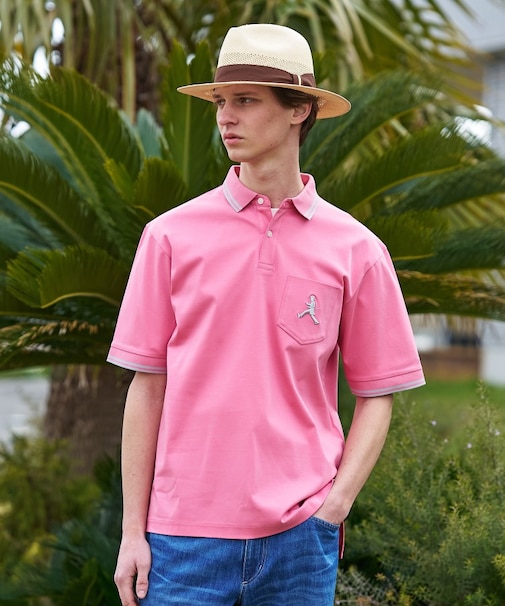 【BOWLER HAT LABEL】アイスクリアコットン ボーラーハットウォーカー ポロシャツ