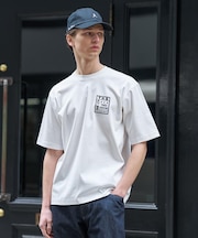 【BOWLER HAT LABEL】アイスクリアコットン ピンナップガール 半袖Tシャツ