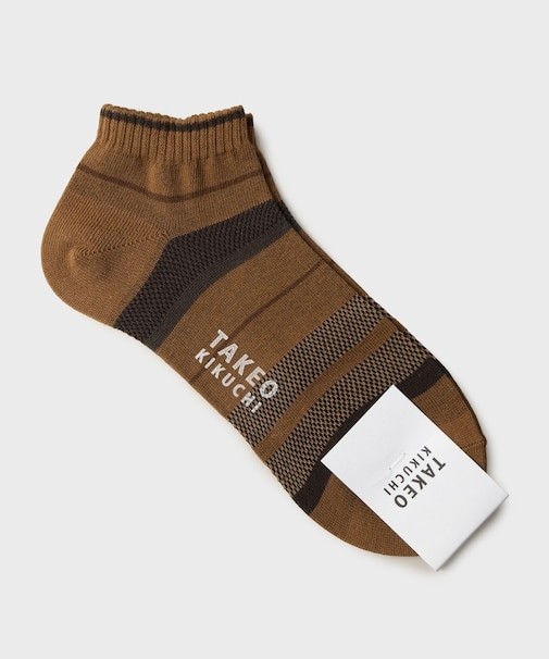 マルチボーダーショートソックス