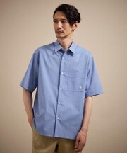 ワンポイント刺繍 半袖シャツ