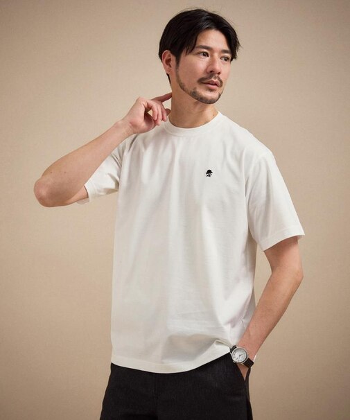 ワンポイント刺繍 半袖Tシャツ