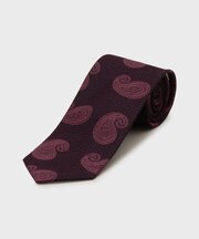 【SILK TOP】京都丹後メランジ ペイズリーネクタイ