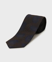 【SILK TOP】京都丹後メランジ ペイズリーネクタイ