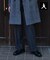 【BOWLER HAT LABEL】ウォームストレッチ ワイドパンツ