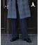 【BOWLER HAT LABEL】ウォームストレッチ ワイドパンツ