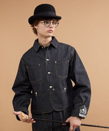 【525DENIM】14ozデニム カバーオール
