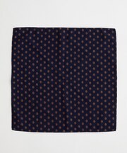 【BOWLER HAT LABEL】小紋プリントチーフ