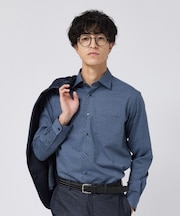 【Made in JAPAN】 小紋プリント シャツ