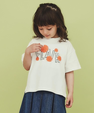 【110-150/6色展開】アソートプリントTシャツ/洗濯機OK