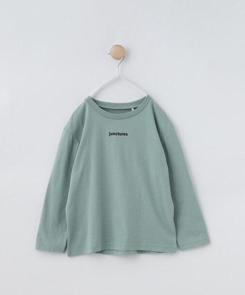 【120－150】フォトプリント長袖Tシャツ/洗濯機OK