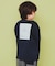 【120－150】フォトプリント長袖Tシャツ/洗濯機OK