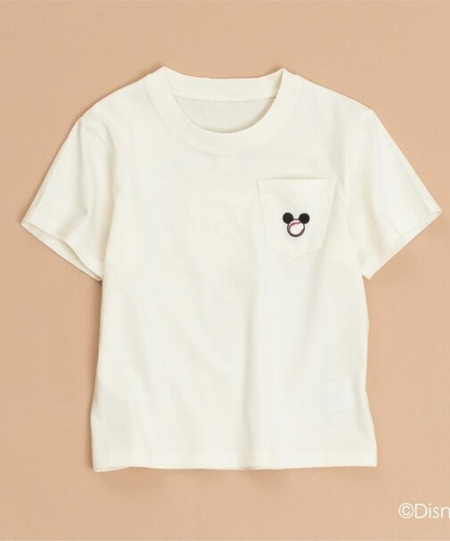 disney/【110-150】ミッキーマウス＆ミニーマウス ベースボールTシャツ