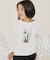 【110－160/親子リンク】オーガビッツコットンプリントTシャツ/洗濯機OK