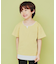 【110-160】キーネックレイヤード風Tシャツ/洗濯機OK