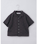 【120-150】刺繍オープンカラーシャツSS