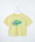 【110－160】レトロロゴTシャツ/洗濯機OK